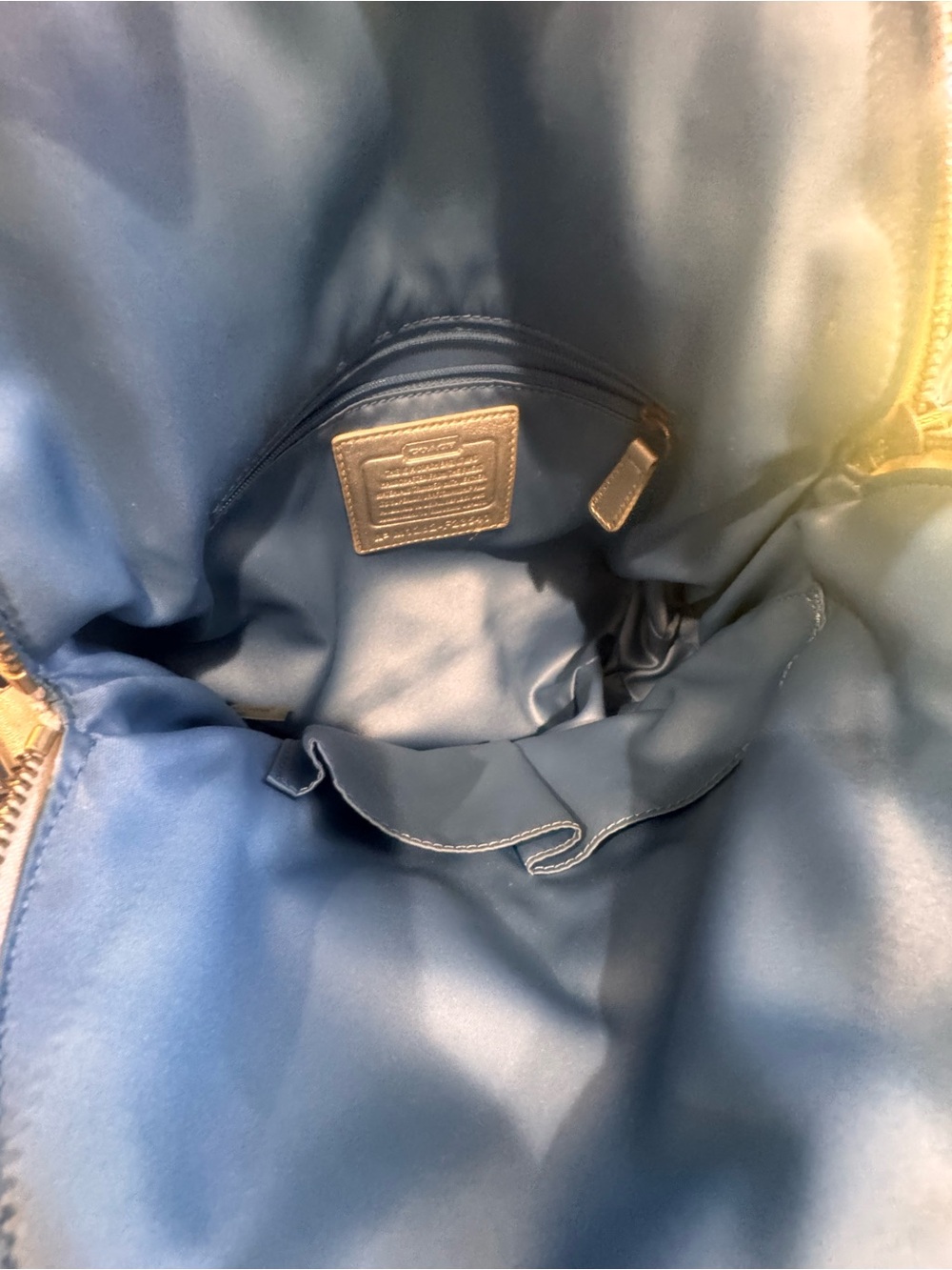 ❌SOLD Coach Multicolor Plaid Dome Satchel + Teddy Charm - Picture 7 of 12